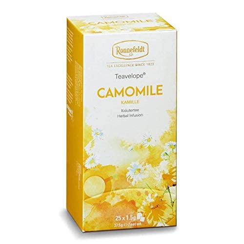Ronnefeldt Teavelope 'Camomile' Kamille - Kräutertee, 25 Teebeutel, 37,5 g, Menge:2 Stück von Ronnefeldt
