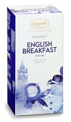 Ronnefeldt Teavelope "English Breakfast" - Schwarztee, 25 Teebeutel, 37,5 g von ママパン