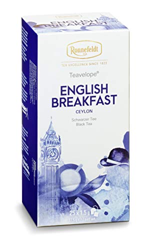Ronnefeldt Teavelope "English Breakfast" - Schwarztee, 25 Teebeutel, 37,5 g von ママパン
