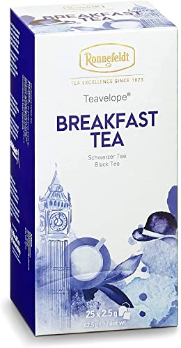 Ronnefeldt Teavelope 'English Breakfast' - Schwarztee, 25 Teebeutel, 37,5 g, Menge:6 Stück Ronnefeldt Teavelope 'English Breakfast' - Schwarztee, 25 Teebeutel, 37,5 g, Menge:6 Stück von Ronnefeldt