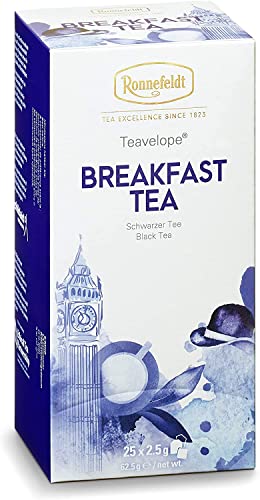 Ronnefeldt Teavelope 'English Breakfast' - Schwarztee, 25 Teebeutel, 37,5 g, Menge:6 Stück von Ronnefeldt