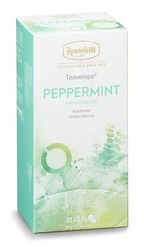 Ronnefeldt Teavelope "Peppermint" - Kräutertee, 25 Teebeutel, 50 g von Ronnefeldt