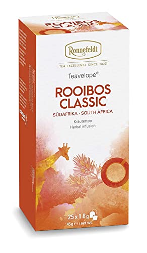 Ronnefeldt Teavelope "Rooibos CLASSIC", Kräutertee mit Tro 25 Beutel, 45 g von Ronnefeldt