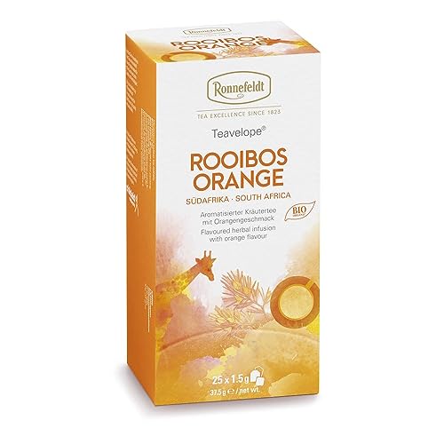 Ronnefeldt Teavelope 'Rooibos Orange' - Kräutertee, 25 Teebeutel, 37,5 g, Menge:1 Stück von Ronnefeldt
