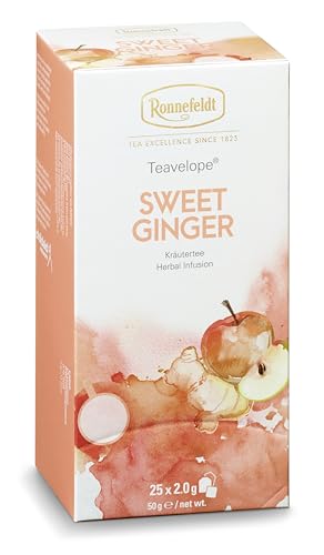 Ronnefeldt Teavelope "Sweet Ginger" - Früchte-Gewürzteemischung, 25 Teebeutel, 50 g von Ronnefeldt