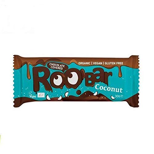 Roobar, Bio Coconut Schokoriegel, Riegel mit Kokosnuss 1x 30g von ROOBAR