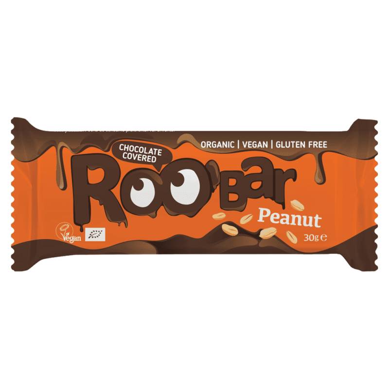 Bio Erdnuss Schokoriegel von Roobar