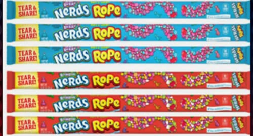 6 x amerikanische Süßigkeiten sortierte Nerds Rope Süßigkeiten Regenbogen Very Berry USA importiert 6 x amerikanische Süßigkeiten sortierte Nerds Rope Süßigkeiten Regenbogen Very Berry USA importiert von Rope