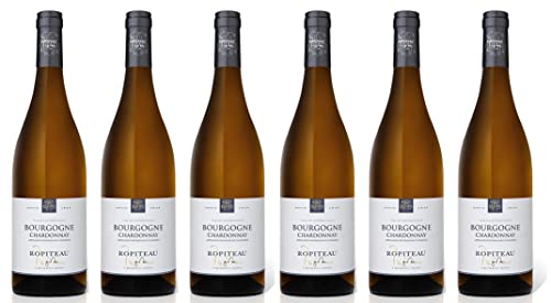 6x 0,75l - Ropiteau Frères - Bourgogne Chardonnay A.O.P. - Burgund - Frankreich - Weißwein trocken von Ropiteau Frères