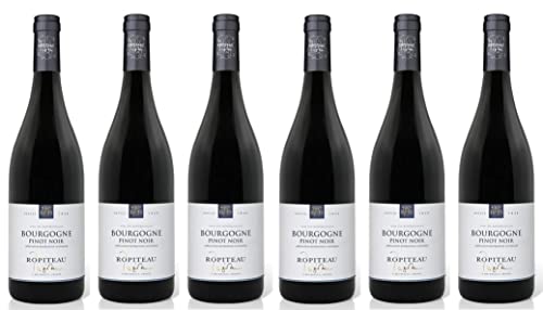 6x 0,75l - Ropiteau Frères - Bourgogne Pinot Noir A.O.P. - Burgund - Frankreich - Rotwein trocken von Ropiteau Frères