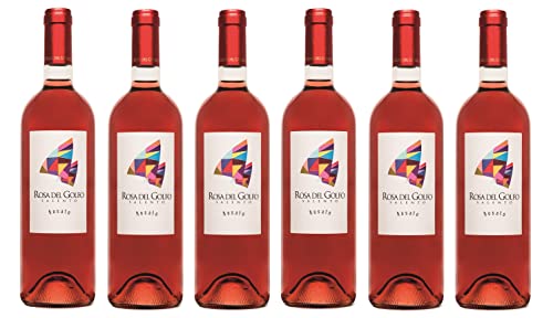 6x 0,75l - Rosa del Golfo - Rosato del Salento - Salento I.G.P. - Apulien - Italien - Rosé-Wein trocken von Rosa del Golfo