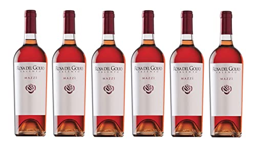 6x 0,75l - Rosa del Golfo - Vigna Mazzì - Rosato del Salento - Salento I.G.P. - Apulien - Italien - Rosé-Wein trocken von Rosa del Golfo