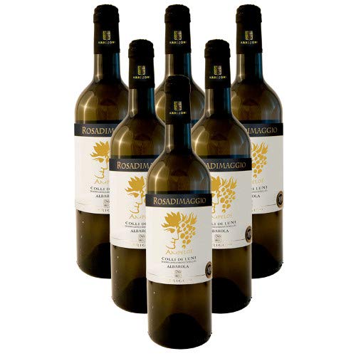 Albarola Colli di Luni DOC Italienischer Weißwein (6 flaschen 75 cl.) von Rosadimaggio
