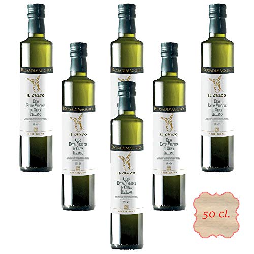 Il Ciuco Arrigoni Natives Olivenöl Extra - Italienisches Olivenöl extra vergine E.V.O. (6 flasche 50 cl.) von Rosadimaggio
