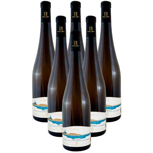 Italienischer Weißwein Sur Lie Vermentino Colli di Luni DOC (6 flaschen 75 cl.) von Rosadimaggio