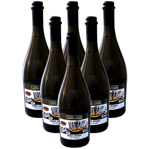 Mare Mosso Terre di Mare Schaumwein aus italienischem Weißwein (6 flaschen 75 cl.) von Rosadimaggio