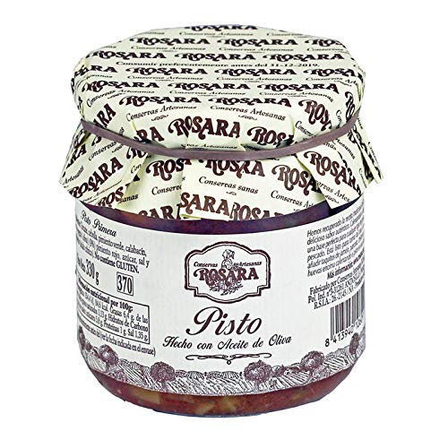 Rosara - Ratatouille aus Gemüse 330 gr., Ideal für die Zubereitung der besten Tapas. von olivaoliva