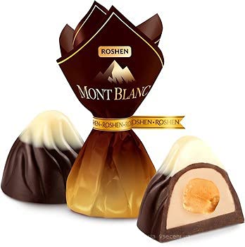 Konfekt Pralinen Monblan mit Haselnüssen 200g Schokopralinen Konfekt Pralinen Monblan mit Haselnüssen 200g Schokopralinen von Roschen