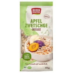 Apfel-Zwetschgen-Müsli, ungesüßt von Rosengarten