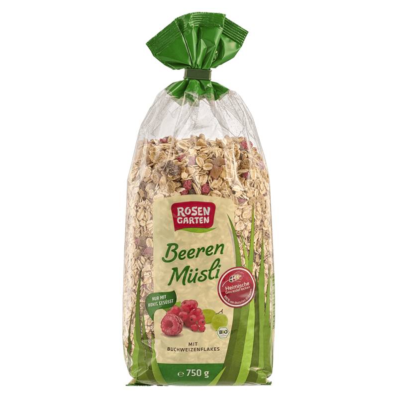 Bio Beeren Müsli von Rosengarten