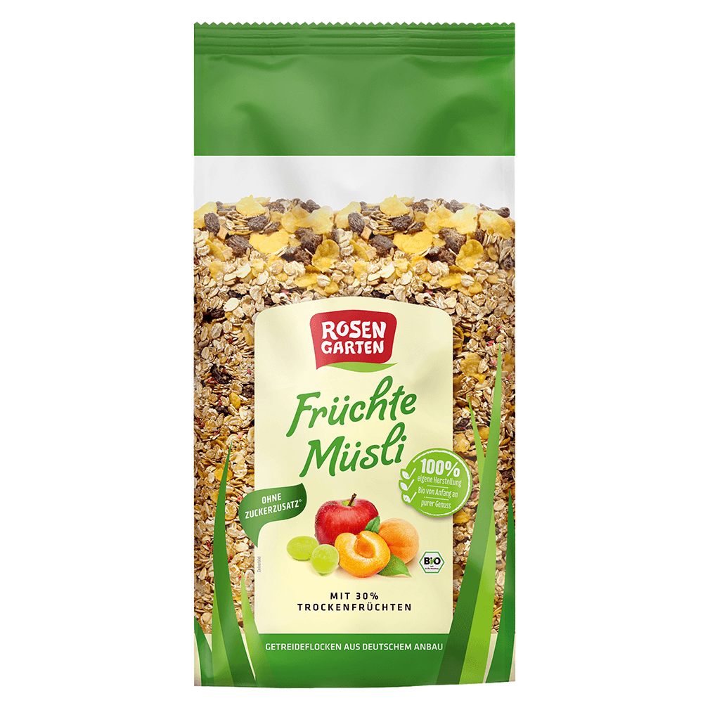 Bio Früchte Müsli Bio Früchte Müsli von Rosengarten
