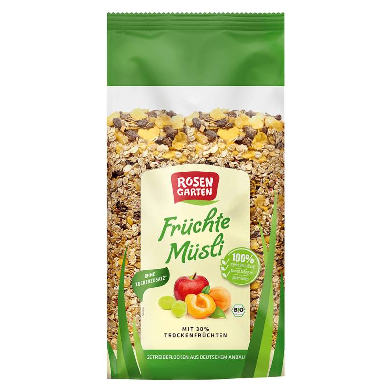 Bio Früchte Müsli von Rosengarten