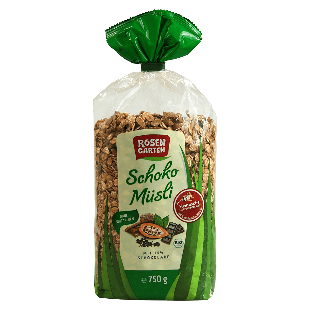 Bio Schoko Müsli Bio Schoko Müsli von Rosengarten
