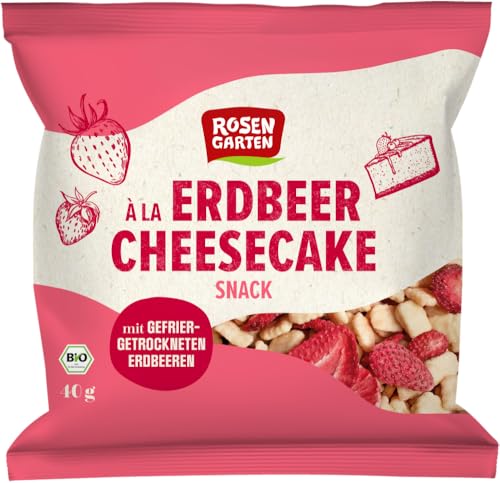 Erdbeer Cheesecake Snack 12 x 40 gr Erdbeer Cheesecake Snack 12 x 40 gr von Rosengarten