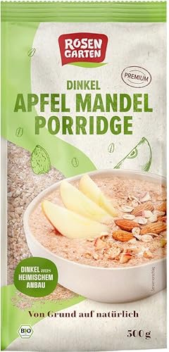 Dinkel-Apfel-Mandel-Porridge (0.5 Kg) von Rosengarten
