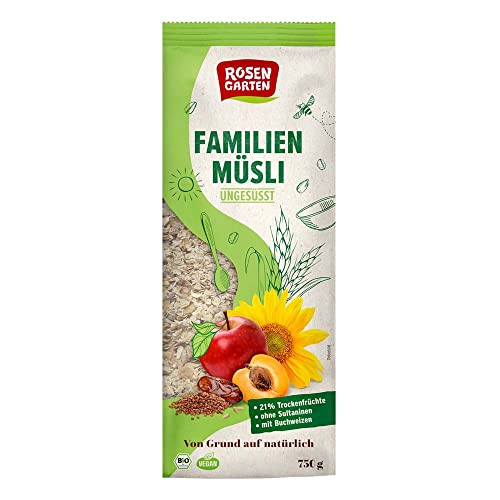 ROSENGARTEN Bio Familien-Müsli, 750g von Rosengarten