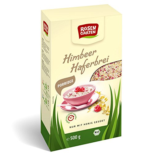 Rosengarten Bio Porridge Himbeer-Haferbrei (1 x 500 gr) Rosengarten Bio Porridge Himbeer-Haferbrei (1 x 500 gr) von Rosengarten