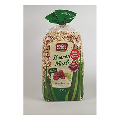 Rosengarten - Beeren-Müsli - 750 g - 6er Pack von Rosengarten