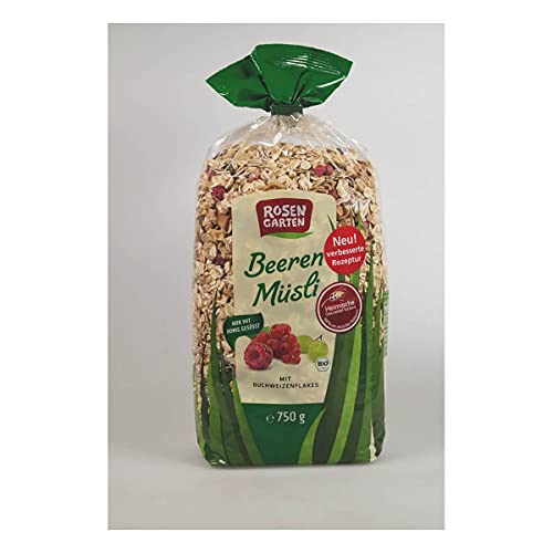 Rosengarten - Beeren-Müsli - 750 g - 6er Pack von Rosengarten