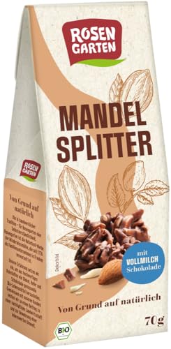 Rosengarten Bio Mandel-Splitter (6 x 70 gr) von Rosengarten