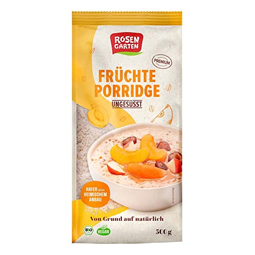 Rosengarten Bio Porridge Früchte-Haferbrei (1 x 500 gr) von Rosengarten