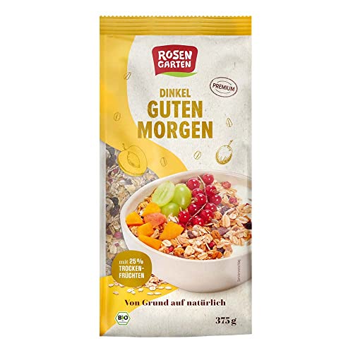 Rosengarten Dinkel Müsli, Guten Morgen, 375g von Rosengarten