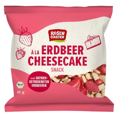Rosengarten Erdbeer Cheesecake Snack, 40g (1) von Rosengarten