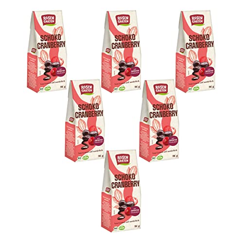 Rosengarten - Schoko Cranberry - 90 g - 6er Pack Rosengarten - Schoko Cranberry - 90 g - 6er Pack von Rosengarten