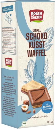 Rosengarten Schoko küsst Waffel Vollmilch (2 x 100 gr) von Rosengarten