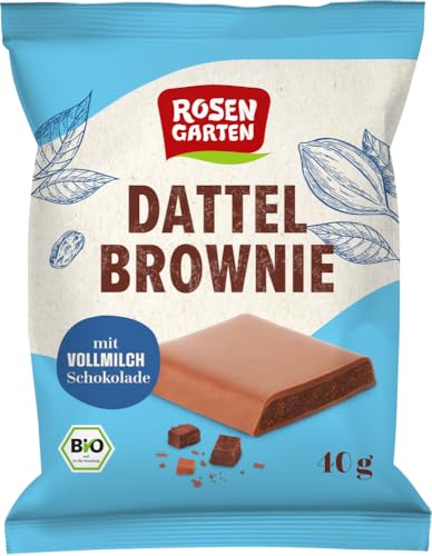 Vollmilch Dattel Brownie 18 x 40 gr Vollmilch Dattel Brownie 18 x 40 gr von Rosengarten