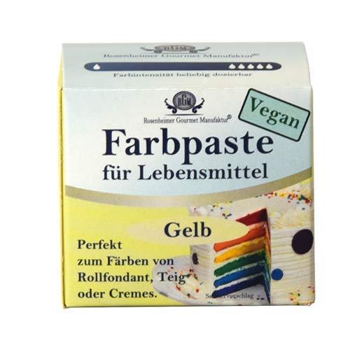 Farbpaste (gelb) von Rosenheimer Gourmet Manufaktur