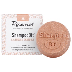 Festes Shampoo mit Calendula & Ghassoul von Rosenrot