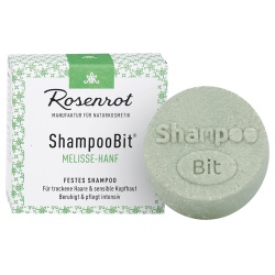 Festes Shampoo mit Melisse & Hanf Festes Shampoo mit Melisse & Hanf von Rosenrot