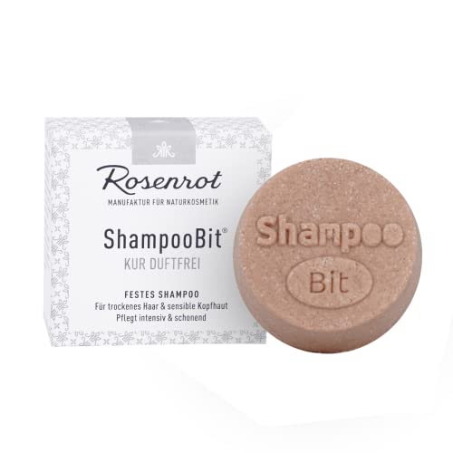 Rosenrot Festes Shampoo, duftfrei (60 g) von Rosenrot