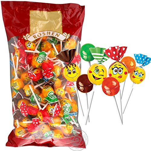 Lollipops mit Cocktail Geschmack 1kg Roshen I Polnische Süßigkeiten von ROSHEN