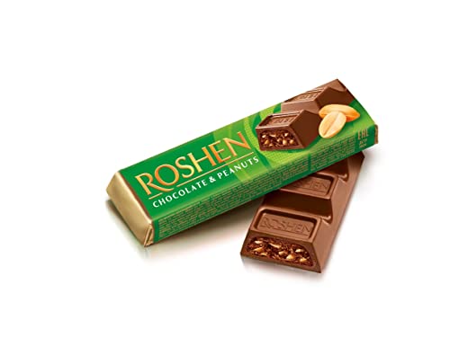 Roshen Schokoriegel Milchschoko Erdnuessfuellung 3x38g von ROSHEN