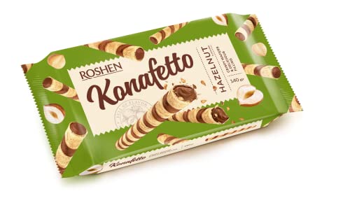 Waffelrohre Konafetto mit Milchfüllung, 140 g Waffelrohre Konafetto mit Milchfüllung, 140 g von ROSHEN
