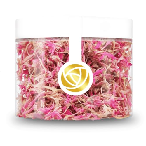 Rosie Rose essbare rosa Kornblumenblüten, 6g getrocknete Kornblumen Deko als Tortendeko, natürlich & geschmacksneutral, zum kochen, für Tee, Cupcakes, Salate und Torten-Dekoration von Rosie Rose