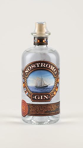 ROSSI NOSTROMO GIN 0,5 l | 40% Vol. | Heidelbeeraroma folgen Koriander und Orangenschalen, eine mediterrane Note von Rosmarin und getrockneten Blüten sowie Spuren von Lakritze und Anis. von Rossi