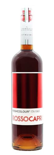 Rosso Capri I Poshcolour Vermouth I 750 ml Flasche I 16% Volume I Wermut aus Italien von Rosso Capri